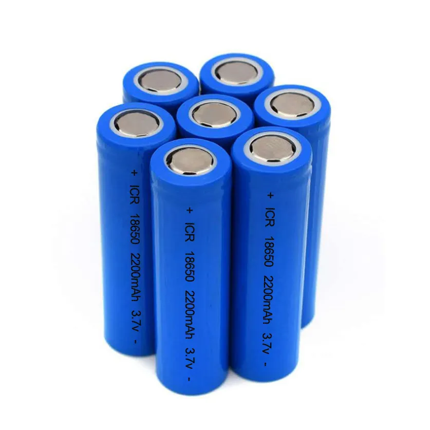 China Low Price Rechargeable Li-ion Akku Pila CellsPack Pin 18650 3.7v 2200mah 2000mah 1800mah Lithium Li Ion Batteries