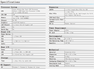 Qotom Q190G4N Quad Core 4 Gigabit LAN Barebone <span class=keywords><strong>Router</strong></span> J1900 Mini Máy Tính PC - Product Image 6
