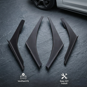 4 Uds FRP Track Canards para Lancer Evolution 7-9 EVO modelo <span class=keywords><strong>de</strong></span> mejora <span class=keywords><strong>de</strong></span> rendimiento personalizado - Product Image 6