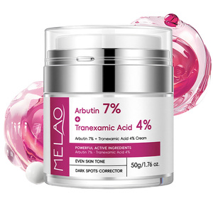 Crème Visage Éclaircissante Soin Unifiant Teint Lisse Usage Quotidien Produits Cosmétiques Crème à l'Arbutine - Product Image 6