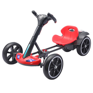 <span class=keywords><strong>Go</strong></span>-Kart Eléctrico de Plástico para Niños de 2 a 4 Años, Vehículo de Cuatro Ruedas Plegable, Fácil de Operar, Juguete para Niños - Product Image 5