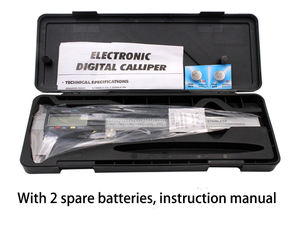 Tipo domestico economico 0-150mm 200mm 300mm display digitale a grande schermo calibro a corsoio elettronico - Product Image 6