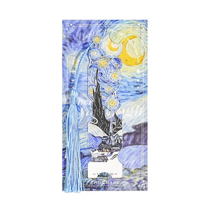 Encuentro Van Gogh serie pintura al óleo Metal de gama alta exquisito hueco marcapáginas estudiante regalo recuerdo - Product Image 5