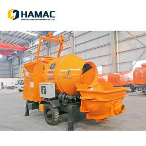 Mobile Hydraulic System Diesel Power Engine 40m3/h Integrated Mixing Pump Concrete Mixer Pump - Product Image 4