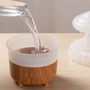 Điều khiển từ xa gỗ nấm mưa đám mây tạo độ ẩm không khí với ánh sáng ban đêm biểu tượng tùy chỉnh giọt mưa khuếch tán hương thơm cho phòng nhà - Product Image 4