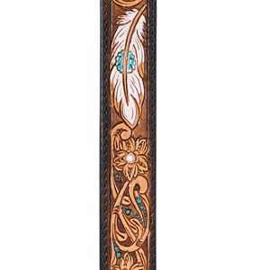 คุณภาพสูงที่กำหนดเองความยาวเข็มขัดคาวบอยตะวันตกหนังวัวอัลลอยทันสมัยสไตล์วินเทจ - Product Image 3