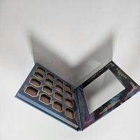 Nouvelle Arrivée Palette de Fards à Paupières Holographiques Irrégulières Style Gothique pour Fournisseur de Marques Cosmétiques en Marque Blanche