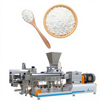 Machine extrudeuse de poudre de céréales pour bébés, ligne de production de poudre de riz soufflé pour nourrissons à dissolution rapide