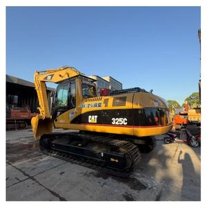 Excavatrice Caterpillar 325C d'origine, grandes roues, fabriquée au Japon, en bon état de fonctionnement, 25 tonnes, moins cher, composant du moteur principal - Product Image 2