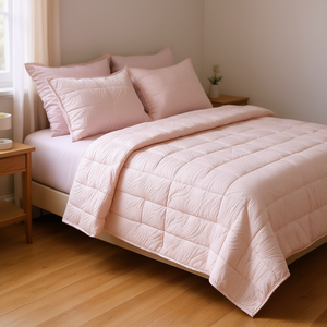 Edredón Cuiobrondblys Tamaño King, Color Rosa Dulce, Ultraligero, 100% Poliéster, Para Uso Doméstico en Todas las Estaciones - Product Image 2