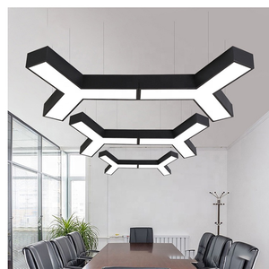 ثريا حديثة مخصصة على شكل Y تصميم إبداعي تجاري سهل الاستخدام معلق 36 واط جديد - Product Image 6