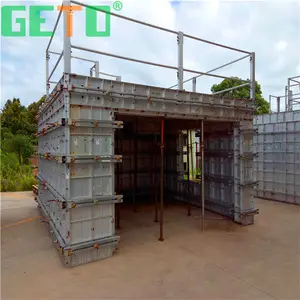 形成高精度设计gto铝轻质节能联锁混凝土砌块模具，用于建造63 # 模板