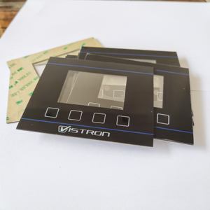 Personnaliser le panneau avant en acrylique personnaliser la <span class=keywords><strong>plaque</strong></span> frontale conçue CNC PMMA panneau avant avec adhésif - Product Image 6