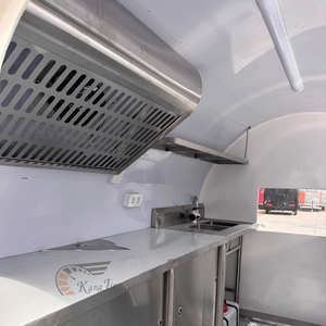 Di động nhà bếp thực phẩm xe tải van Hot Dog và Pizza giỏ hàng với cà phê cho các nhà hàng và thương nhân - Product Image 6