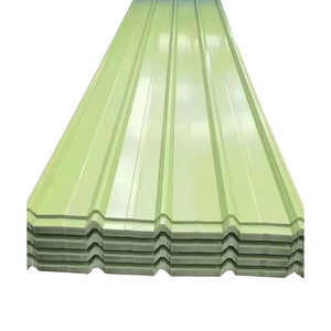 Precio bajo prepintado PPGI hoja de techo de colores tejas de techo recubiertas de chapa galvanizada corrugada - Product Image 2
