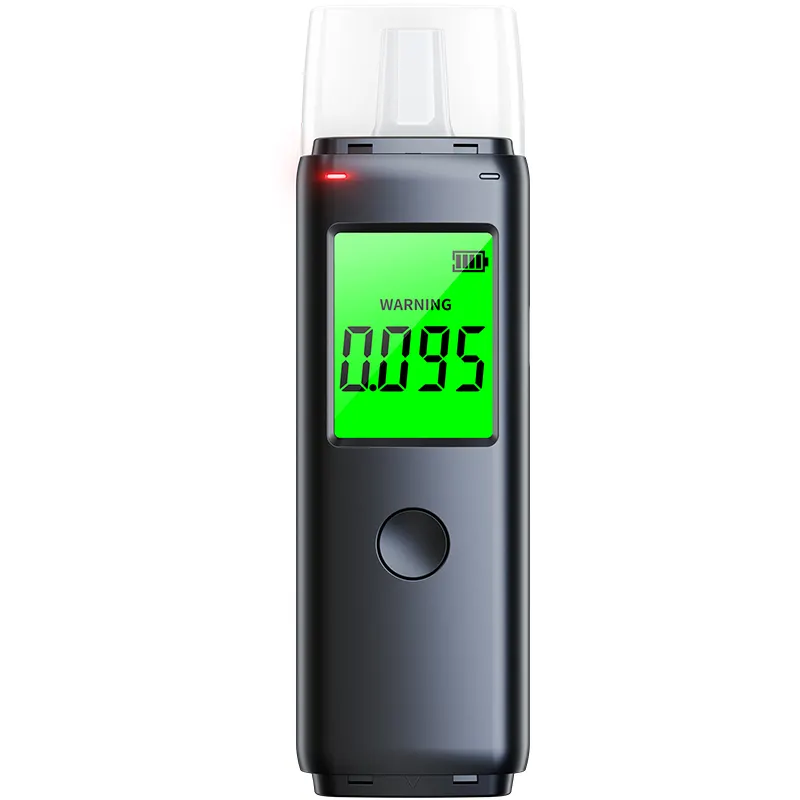 Alkohol tester Hersteller tragbare Digital anzeige Wiederauf ladbarer Alkohol tester Alkohol tester Alkohol Atem tester Herr schwarz 5