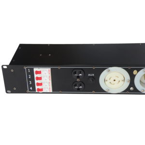 Fabbrica 20A US Edison Rack di distribuzione scatola con L21-30 Twistlock 3 fase di potenza In & Output materiale In alluminio Distro - Product Image 5
