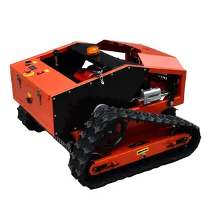Bensin Remote Control Robot Crawler Mesin Pemotong 7.5HP/9HP Menggunakan Taman Rumput