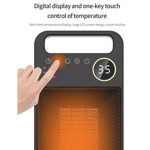 Nuevo Calentador Digital Portátil con Temporizador, Calentador PTC Doméstico Vertical, Ahorro de Energía, Control Remoto, Ventilador, Calentador Termoeléctrico Estático - Product Image 3