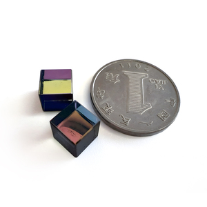 Venta al por mayor caliente 30mm reflector óptico cubo de vidrio x-cubo Prisma de vidrio coloreado - Product Image 5