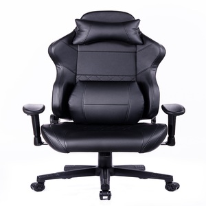 VANBOW Chaise de <span class=keywords><strong>bureau</strong></span> ergonomique en cuir de qualité supérieure en acier inoxydable style moderne pour jeux vidéo professionnels - Product Image 2