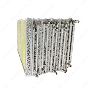 Evaporador de acero inoxidable Tubo 304 Aleta dorada Aire acondicionado Dx Bobina Hvac Condensador Evaporador Bobina Reemplazo - Product Image 6