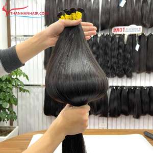 Gran cantidad En stock Extensión de cabello a granel de muy alta calidad Nuevo color de peluquería Sin caída de cabello vietnamita - Product Image 2