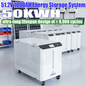 Producto de Tendencia QSO 2026, Batería de Litio para Almacenamiento Solar de 51.2V 900Ah 1000Ah, 50kWh 100 50 kwh Kw 50Kw 48V, Paquete de Baterías LiFePO4 - Product Image 2