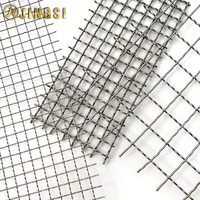 Maille de fil métallique ondulée en acier inoxydable à ouverture carrée personnalisée pour la filtration du sable et du gravier