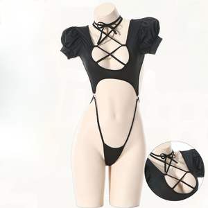 Lencería <span class=keywords><strong>Sexy</strong></span> para Mujer, Micro <span class=keywords><strong>Bikini</strong></span>, Halter, Tanga, Mono, Leotardo, Lolita, <span class=keywords><strong>Anime</strong></span>, Cosplay, Babydoll, Body - Product Image 1