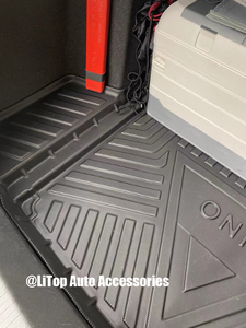 Tapete Personalizado Impermeable para Maletero de Coche para Chevrolet Onix <span class=keywords><strong>2020</strong></span> 2022, Accesorios, Alfombrilla para Maletero - Product Image 4