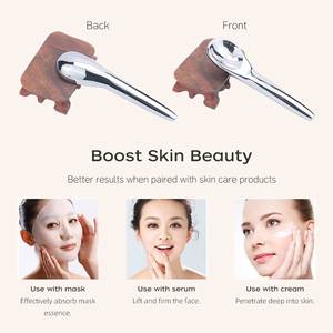 Outil de massage pour soins de la peau, très vendu au Japon, en forme de cuillère, produit minéral en térahertz, cuillère Gua Sha en minerai de térahertz 99,999 % naturel - Product Image 6