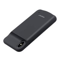 Wopow PB08 Li-Polymère 3200mAh ABS+PC Ultra Mince Étui Chargeur Portable iPhone X 20W Charge Rapide Affichage LED Power Bank