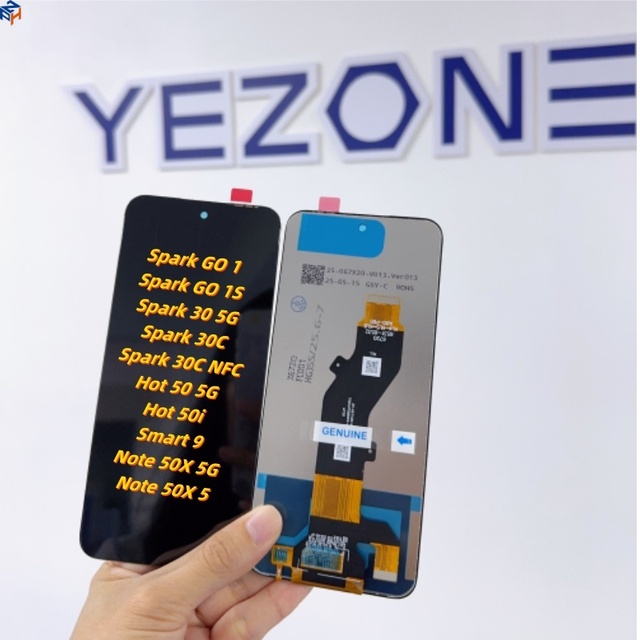 Crown LCD Pantalla Display for Tecno Infinix Itel ZTE A75 Spark Go 1 20C 30C BG6M KG6 KL4 Smart 8 9 Hot 40i 50i Phone Screen