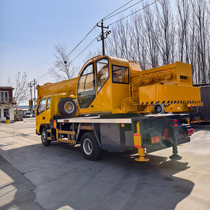 בניית בום טלסקופי <span class=keywords><strong>4</strong></span> סעיף 5/8/10 טון מנוף רב תכליתי במפעל עם שלדה תוצרת בית - Product Image 2