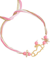 Premium Pink Blue Kids Rakhi Combo Pack for Brother Cute Cartoon Raksha Bandhan <b>Thread</b> Bracelets Colorful Festival Gift Rakhi - Product Image 5