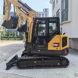 Excavatrice Sany SY60C, poids opérationnel de 1,2 tonne, machinerie lourde d'occasion - Product Image 5