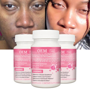 OEM/ODM etkili lipozomal glutatyon diyet takviyesi 60 kapsül 20000MG detoks ve hücre onarım sağlık ürünü - Product Image 5