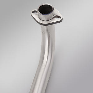 Pour MSX125 MSX 125 2012-2020 systèmes d'échappement de moto avant moyen lien tuyau modifier Double trou évasion connecter silencieux - Product Image 4