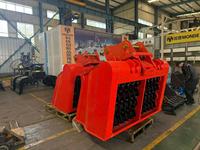 Pompe à engrenages de moteur de godet de criblage hydraulique MONDE pour excavatrice de 20 tonnes, équipement de criblage mobile pour la construction de terrains et de roches