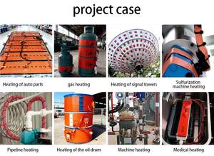 Calentador de Tambor de Silicona Flexible Ecológico de 48V con Bomba y Motor para Trabajos en Madera, Temperatura Máxima de 250°C - Product Image 6