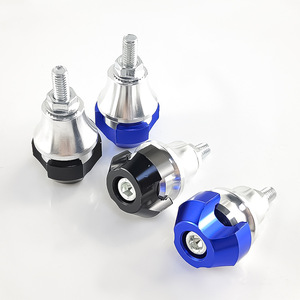 Cubiertas Decorativas para Tornillos de Motocicleta Qiangye, Universales para Placas de Matrícula, en Negro, Azul y Plateado, Accesorios de Modificación - Product Image 3