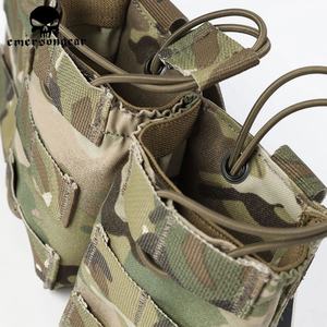 Emersongear - Bolsa Táctica Triple para Cargadores de 7.62, de Nailon 500D, Camuflaje, Abierta por Arriba, Multicamuflaje - Product Image 6