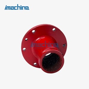 純正高クロム鋳鉄コンクリートポンプ部品外装ハウジング吐出支持装置 85-130バール作動圧力用 - Product Image 2