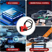 Adaptateur de diagnostic OBDII 12+8 broches FCA, câble VCI OEM pour accès au gateway de sécurité Chrysler Dodge Jeep