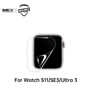 Protection d'écran en hydrogel TPU souple ultra-fine et transparente pour montre, film de protection pour écran 38 40 42 44 45 46 49mm S11 SE3 Ultra 3 - Product Image 2