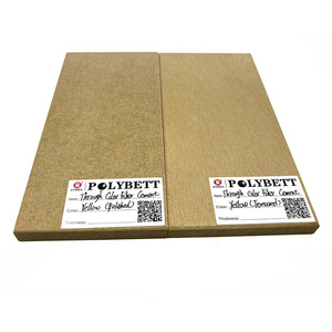 Construction ignifuge de haute résistance épaisse de 15mm par le panneau de <span class=keywords><strong>toiture</strong></span> de <span class=keywords><strong>ciment</strong></span> de fibre de couleur - Product Image 3