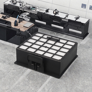 Filtre de remplacement pour <span class=keywords><strong>aspirateur</strong></span> manuel humide et sec <span class=keywords><strong>Siemens</strong></span>, haute efficacité, noir, BSGL3 BSGL32400 BSGL3251001 572234 - Product Image 3