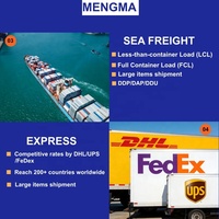 Transport maritime et aérien fiable de la Chine vers l'Arabie Saoudite, DDP porte-à-porte, taxes incluses, livraison rapide, agent de livraison local