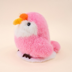 Jouets d'oiseaux en peluche mignons dans différents styles réalistes et vifs, fabriqués en tissu doux, parfaits comme de jolis cadeaux et décorations de chambre pour <span class=keywords><strong>les</strong></span> enfants - Product Image 4
